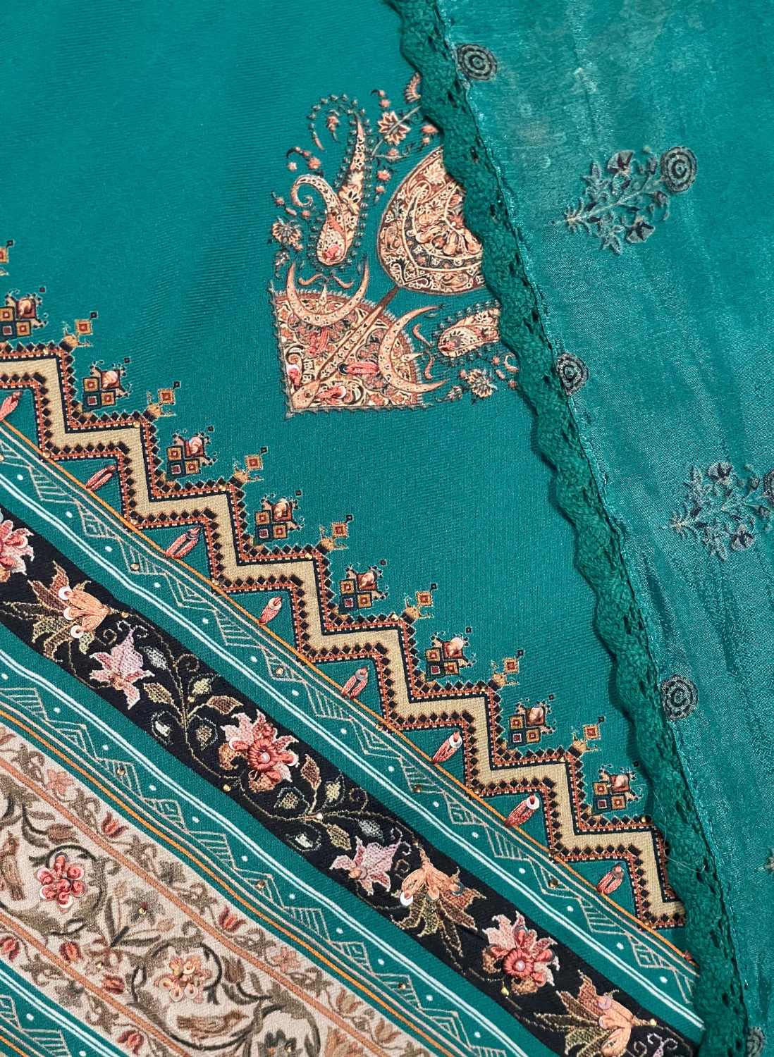 Peacock Pashmina Suite | Pashmina | Party Wear | Casual Wear | Winter Wear| Festival