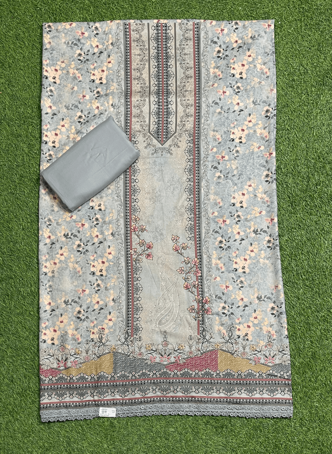 Gray | Pashmina Suit | Party Wear | Casual Wear | Winter Wear | Festival| FS