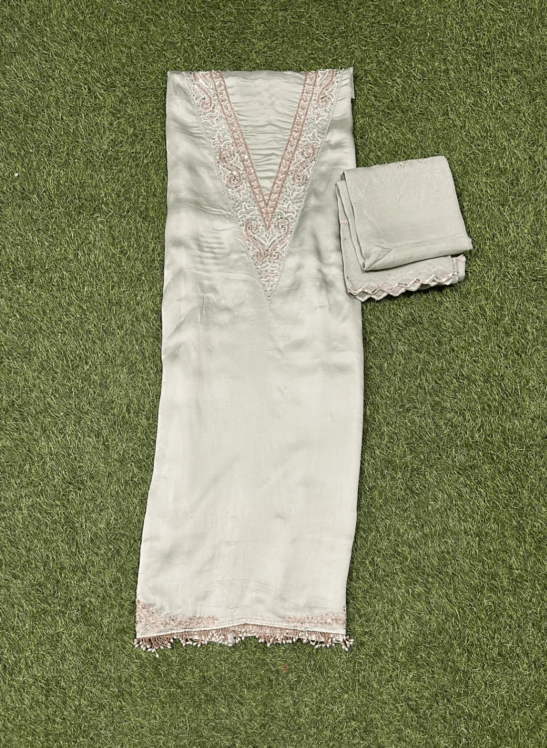 Pista Crepe | Crepe Suit | Wedding | Party Wear | Ring Ceremony | Festival Suit |