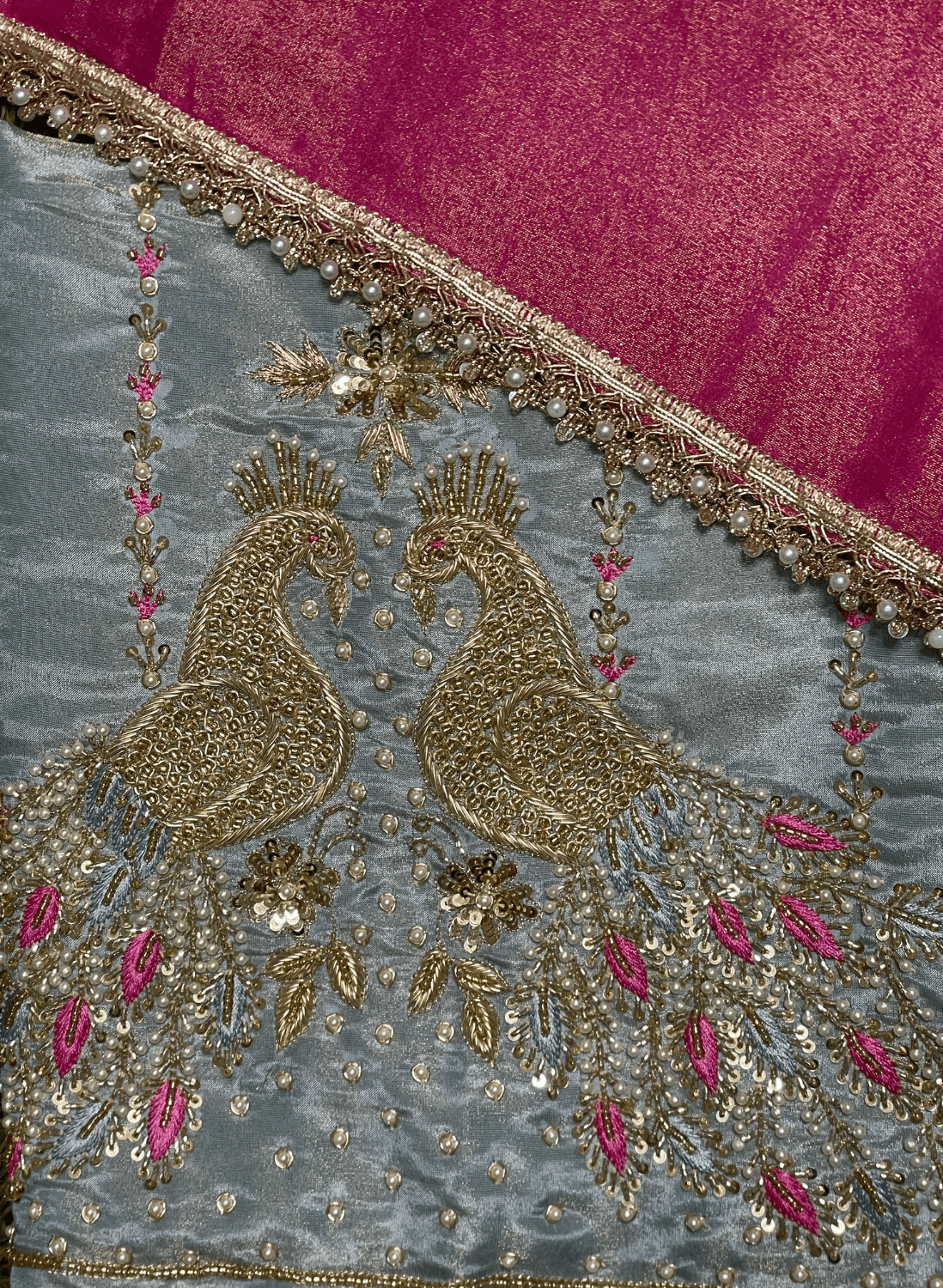 Sea green | Shimmer Suit | Party Wear | Wedding | Jaggo | Ring Ceremony | Festival | FS227