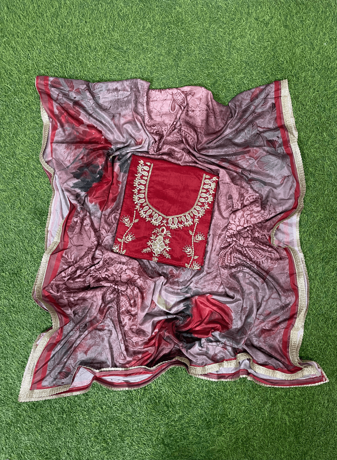 Mehroon | Silk Suit | Regular Wear | Casual Wear | Festival | Jaggo Suits | Wedding Suits| FS015