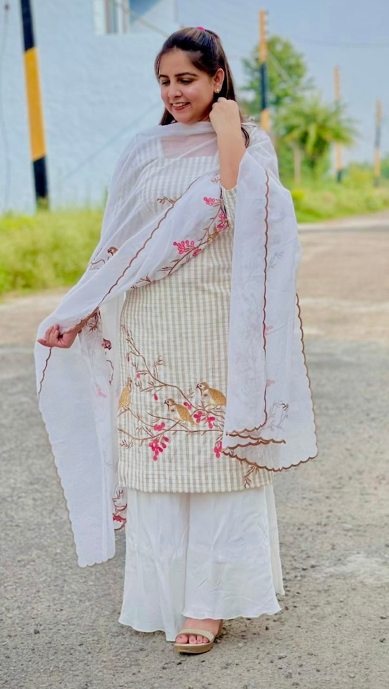 FS408 | Off-White | Cotton Suit | Casual wear | Summer Suits | Regular wear |