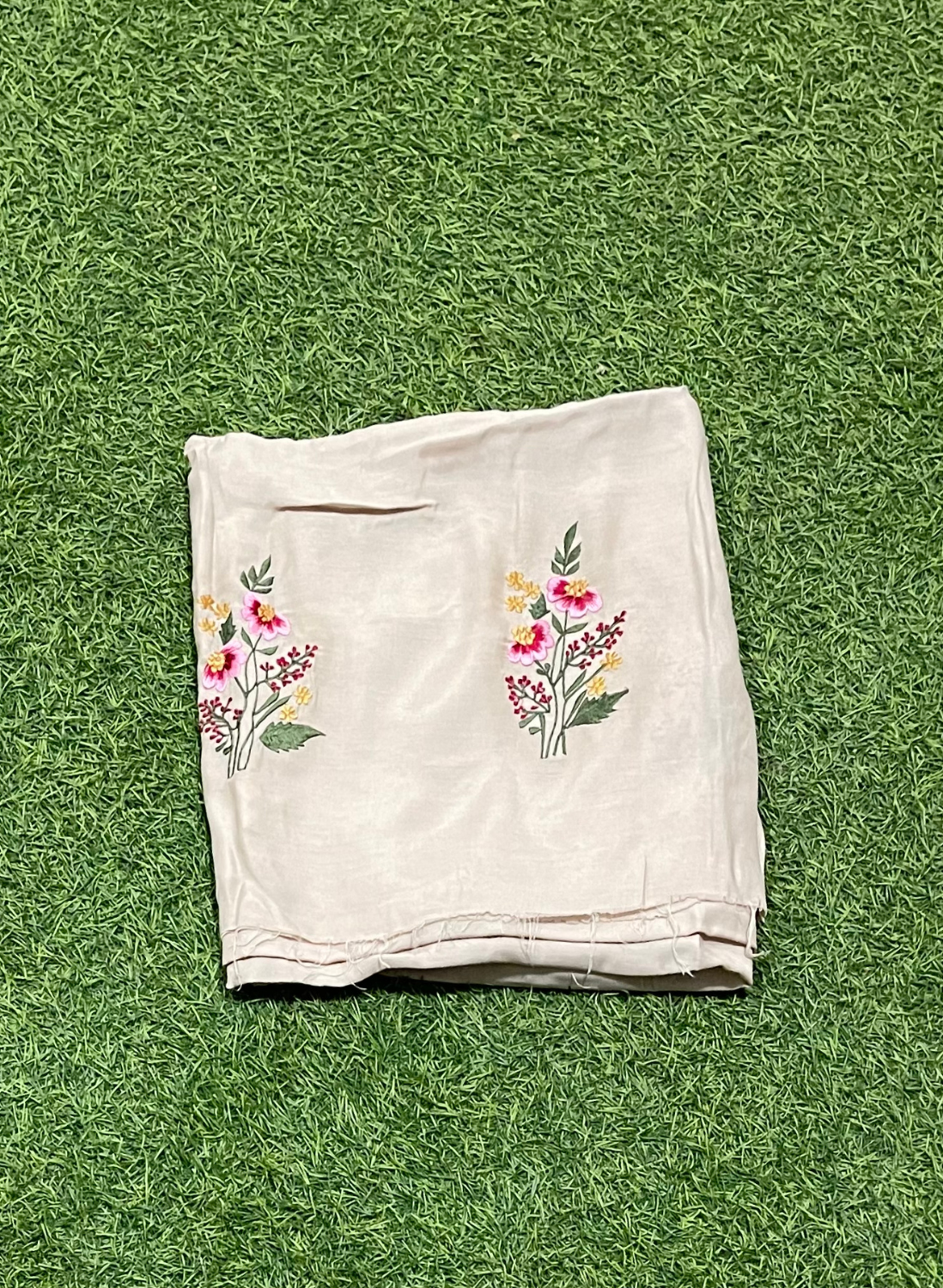 Cream | Muslin Cotton Suit | Casual wear| Summer Suits | Regular wear | FS753
