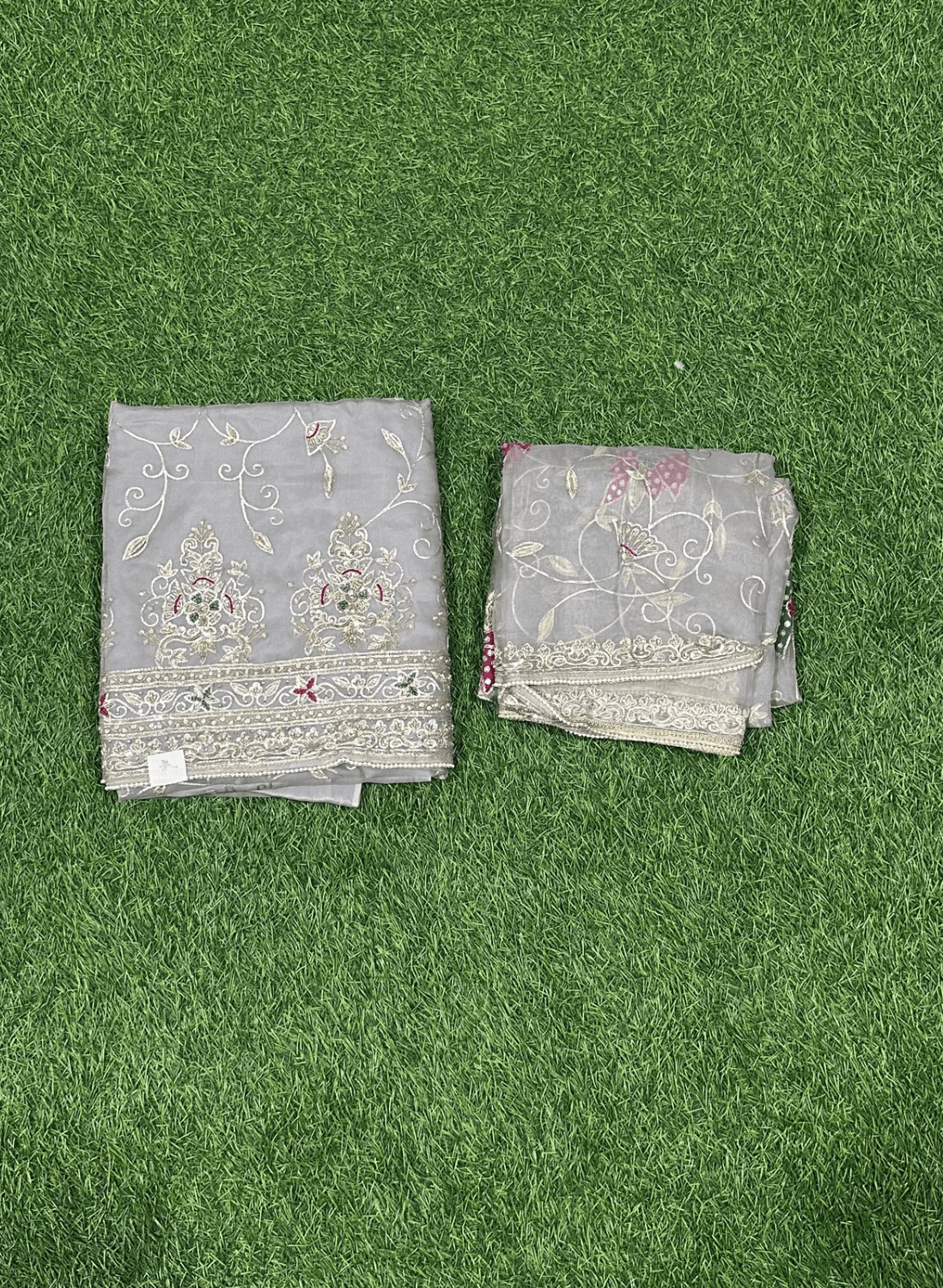 Powder blue Organza Suit | Party Wear | Wedding | Ring Ceremony | Festival | Bridal |