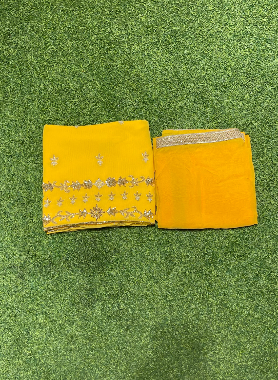FS809 | Gajari | Georgette Suit | Party Wear | Wedding | Jaggo | Ring Ceremony | Festival |