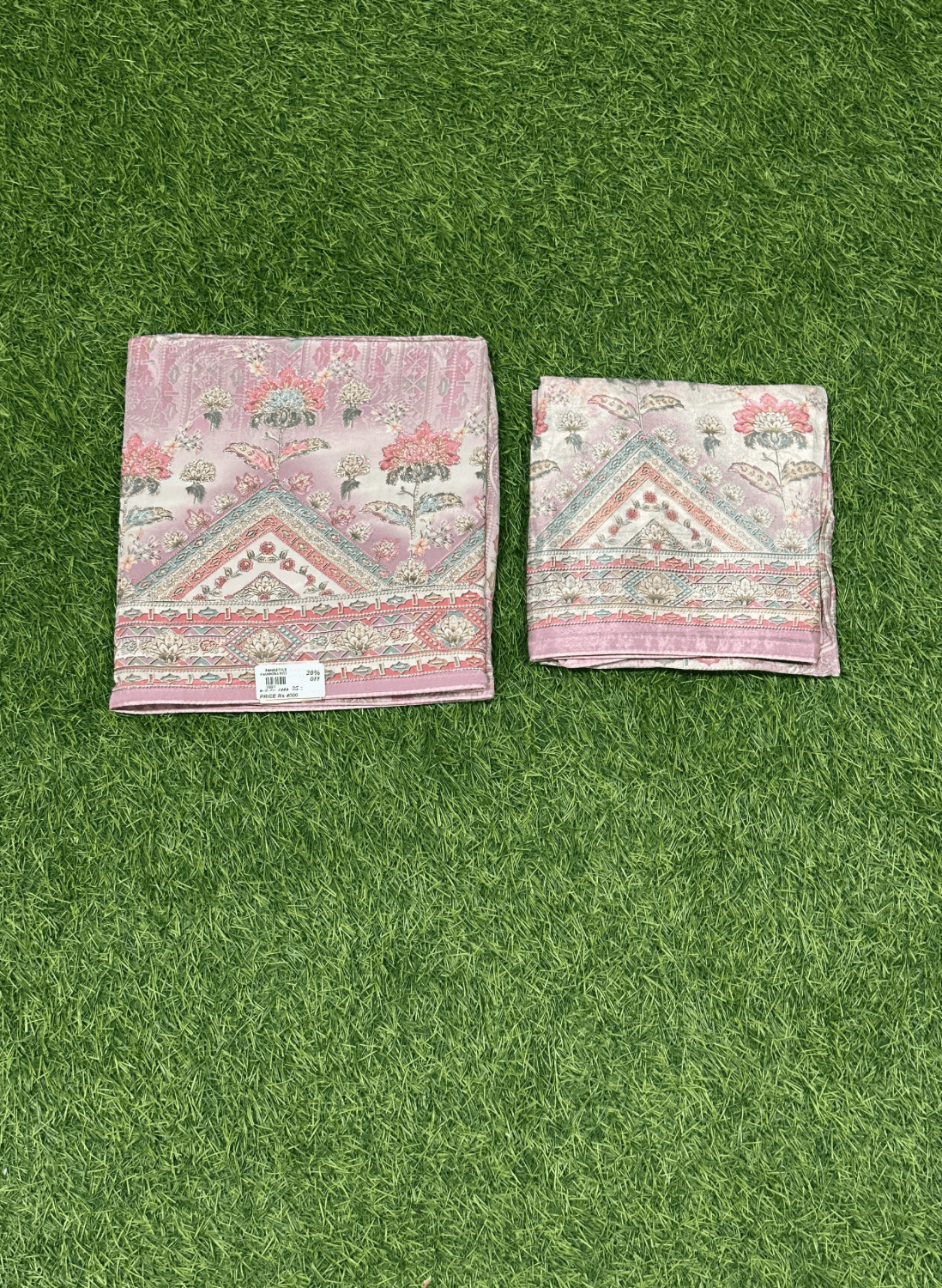 Peach printed Crepe | Crepe Suit | Wedding | Party Wear | Ring Ceremony | Festival Suit |