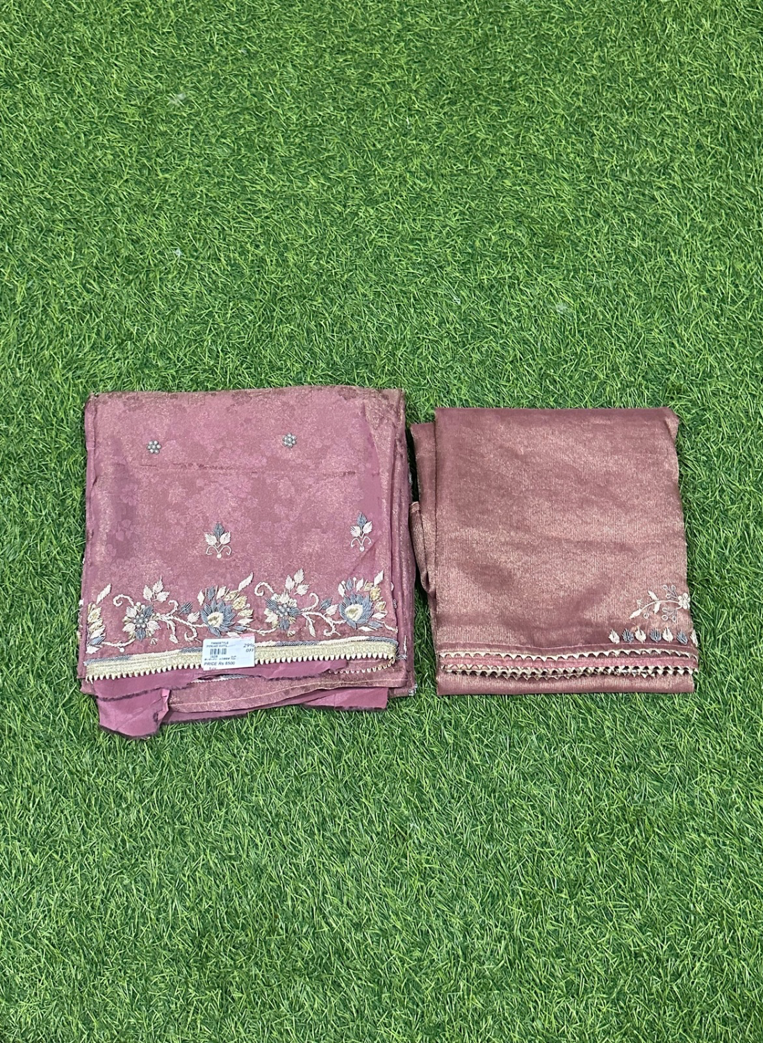 Mustard Shimmer Suit | Party Wear | Wedding | Jaggo | Ring Ceremony | Festival |