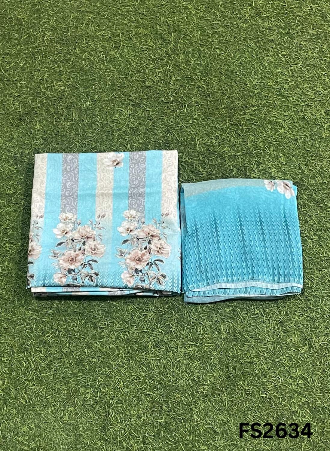 FS2634 | PINK |Cotton Suit | Casual wear | Summer Suits | Regular wear