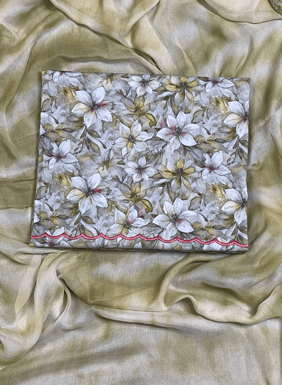 Light Mehandi | Cotton Suit | Casual wear | Summer Suits | Regular wear| FS437