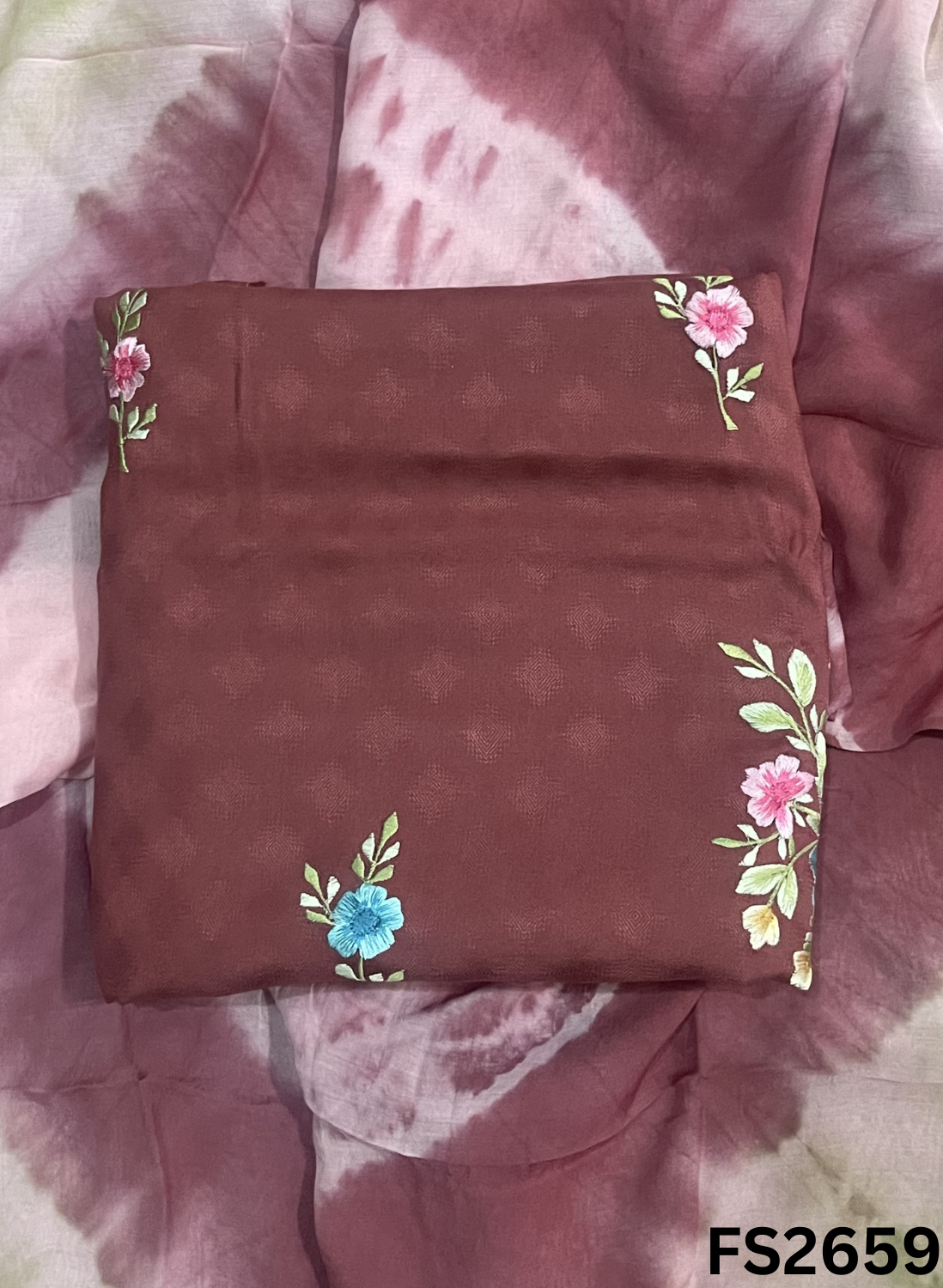 FS2659 | POWDER BLUE | Cotton Suit | Casual wear | Summer Suits | Regular wear