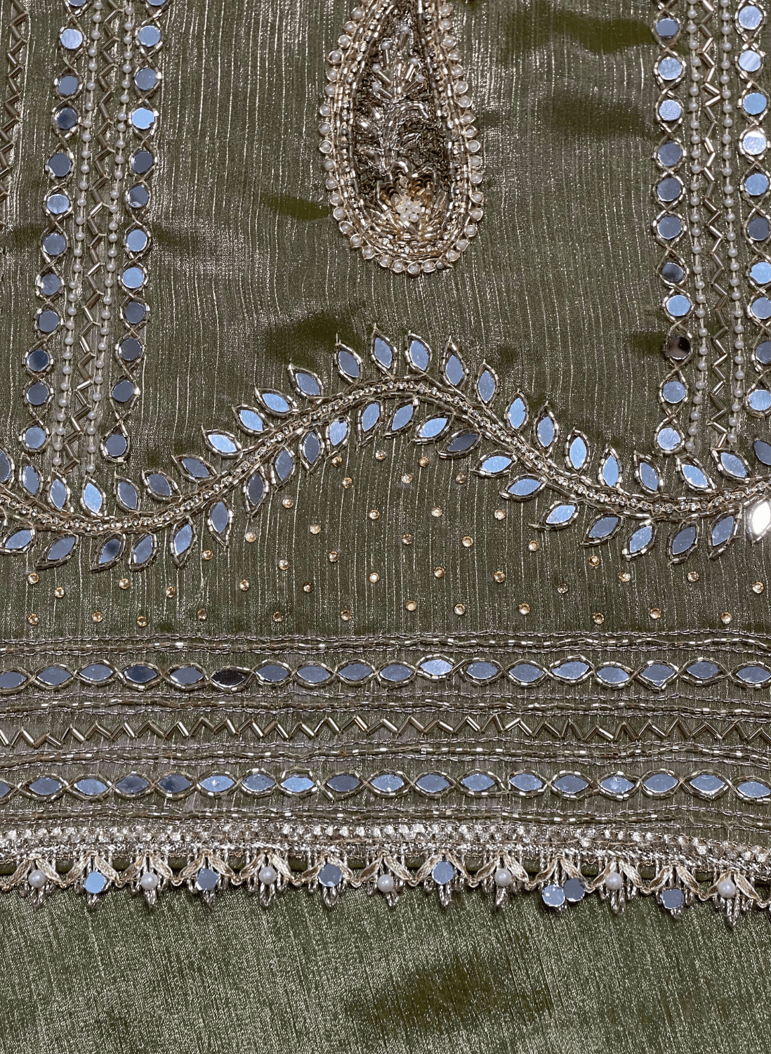 Glass Shimmer Suit | Party Wear | Wedding | Jaggo | Ring Ceremony | Festival|