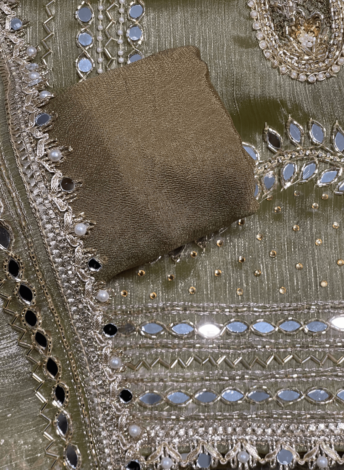 Glass Shimmer Suit | Party Wear | Wedding | Jaggo | Ring Ceremony | Festival|