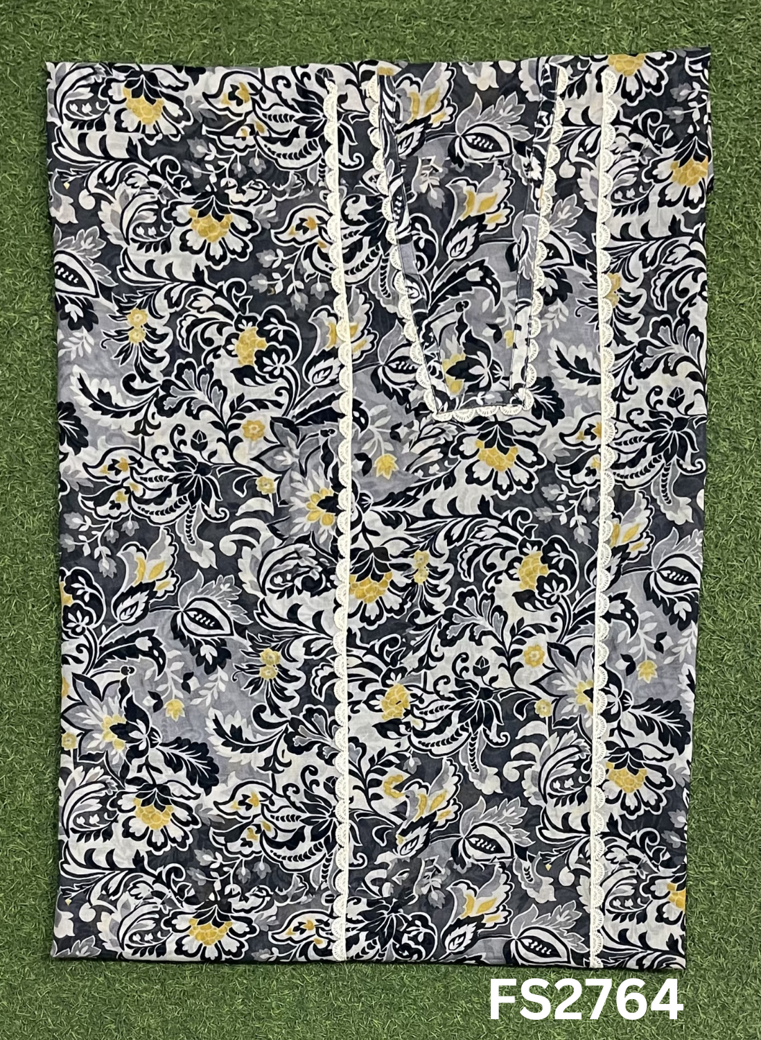 FS2764 | Check Cotton Suit | Casual wear | Summer Suits | Regular wear