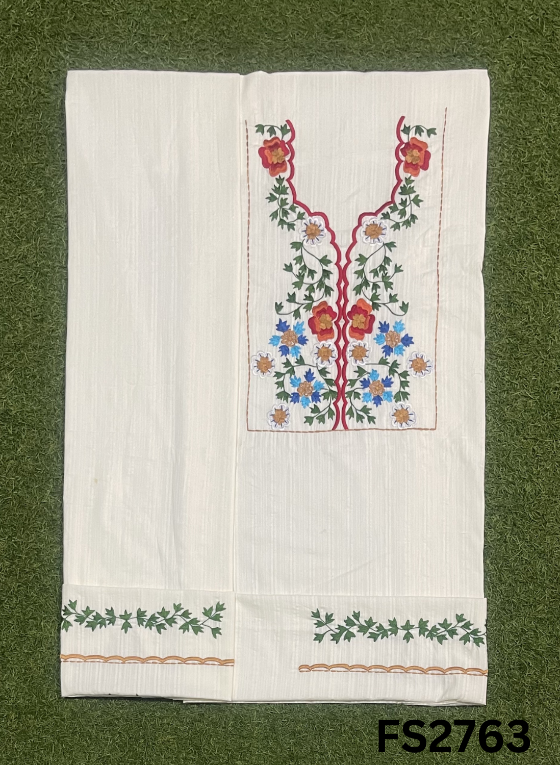 FS2763 | Organic Cotton Suit | Casual wear | Summer Suits | Regular wear