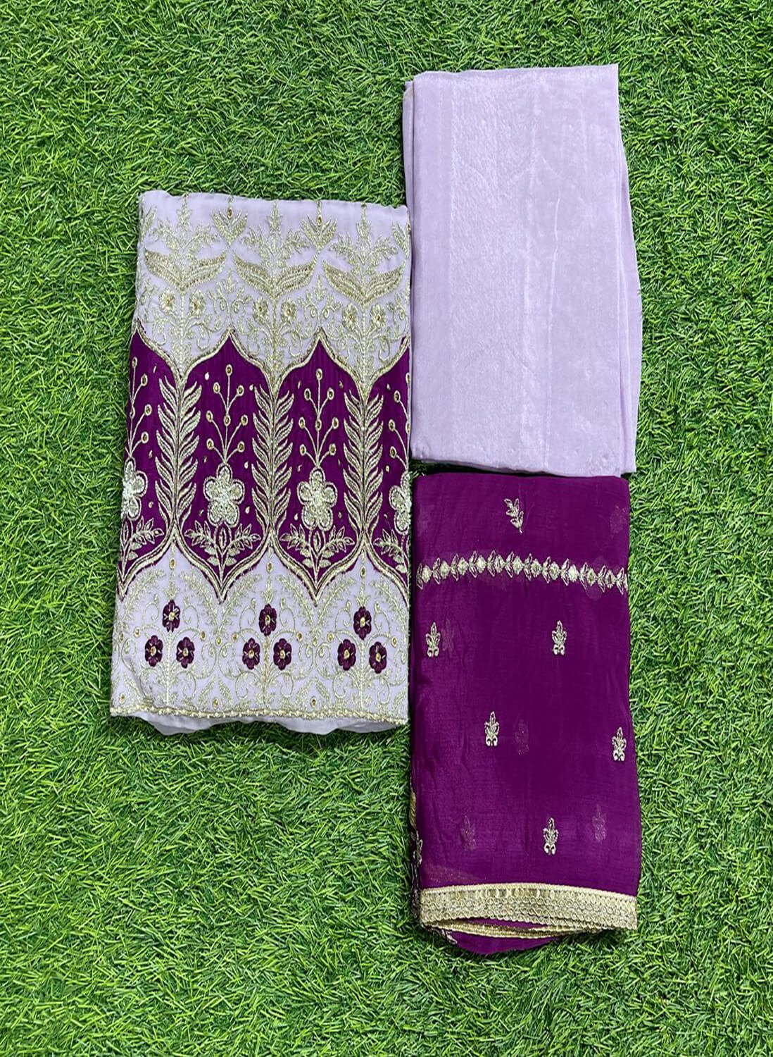 Organza Suit | Party Wear | Wedding | Jaggo | Ring Ceremony | Festival |