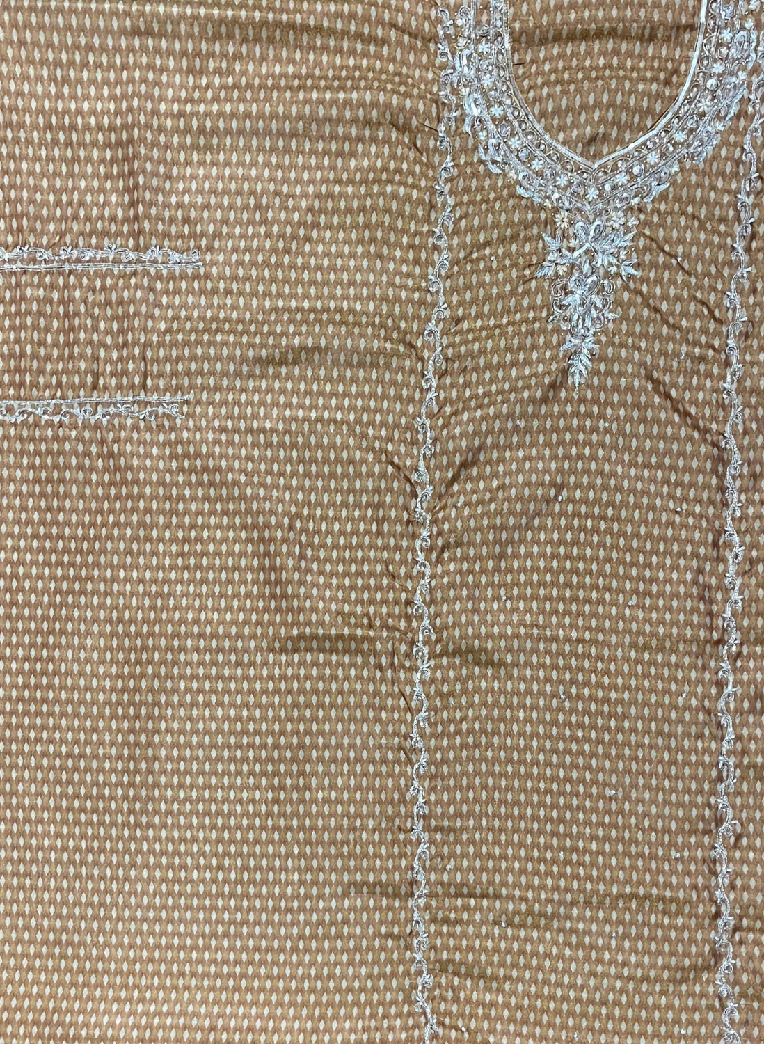 Mustred | Shimmer Suit | Party Wear | Wedding | Jaggo | Ring Ceremony | Festival |