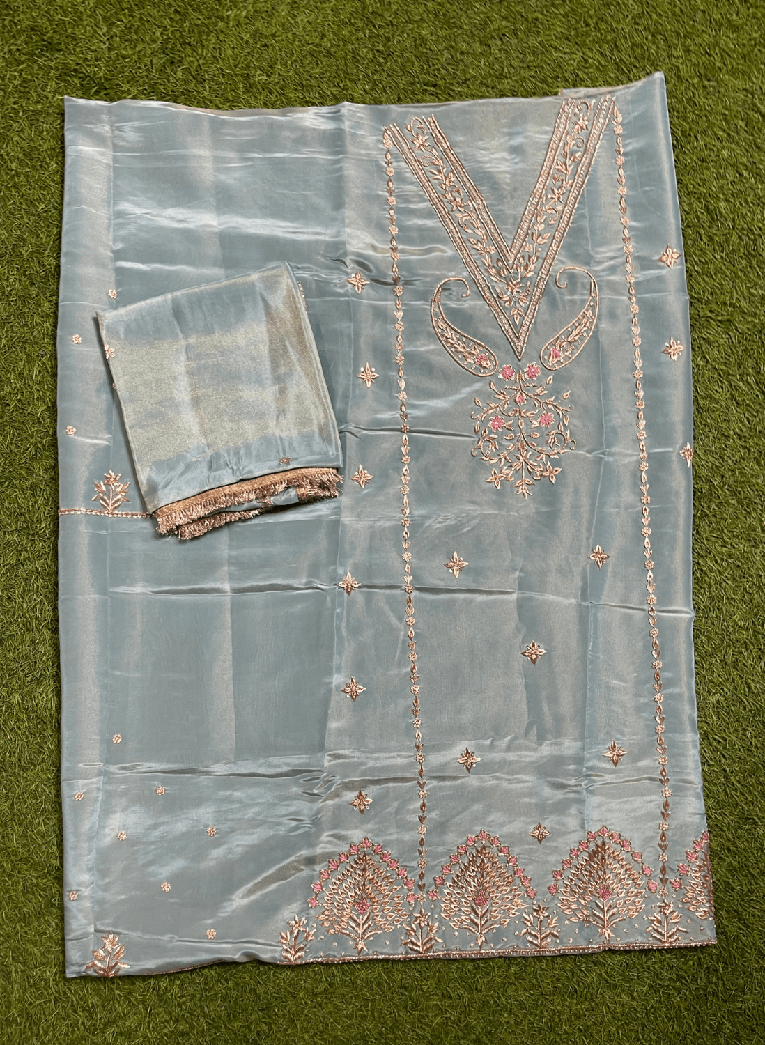FS200 | Shimmer Suit | Party Wear | Wedding | Jaggo | Ring Ceremony | Festival|