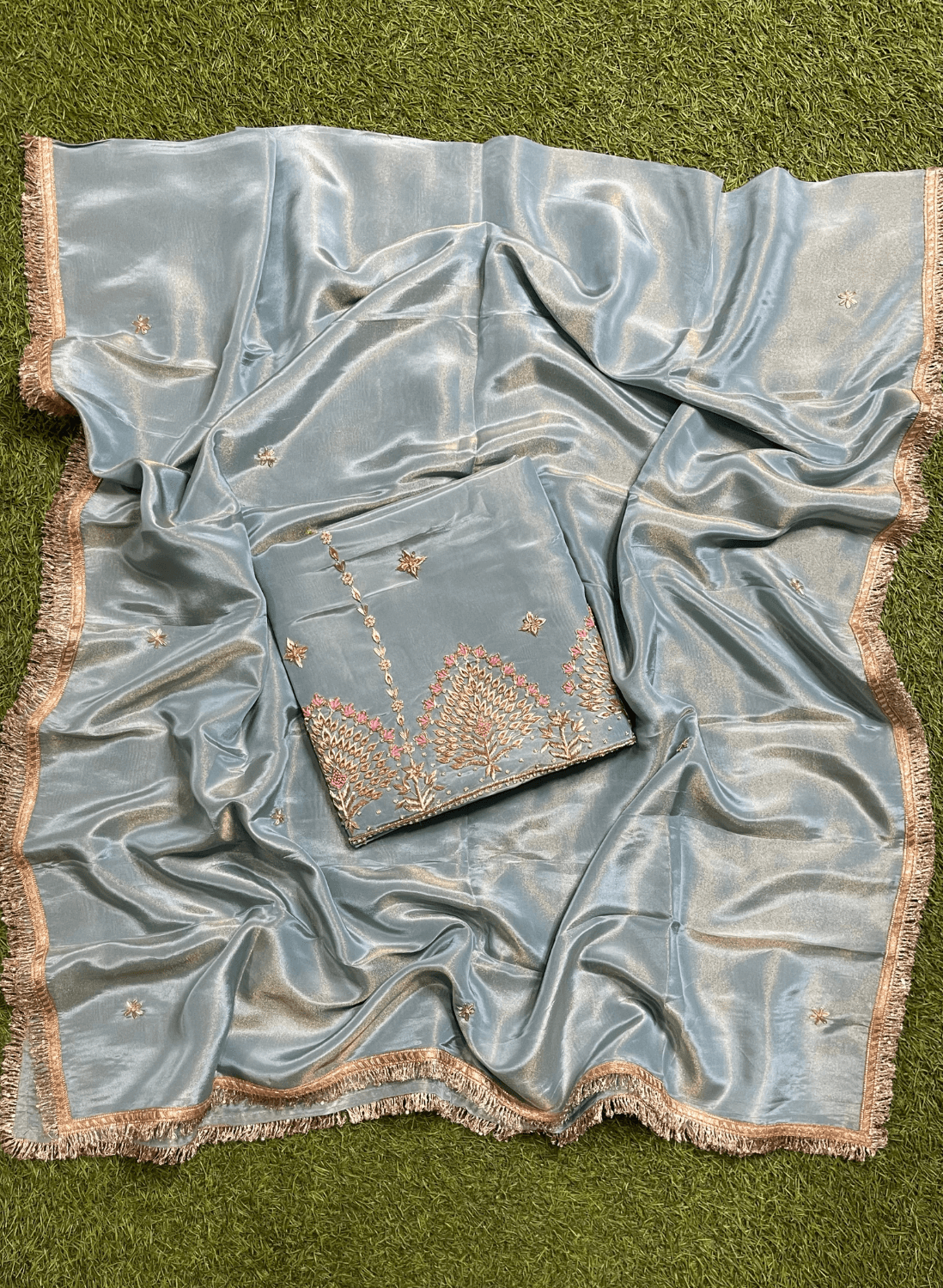 FS200 | Shimmer Suit | Party Wear | Wedding | Jaggo | Ring Ceremony | Festival|