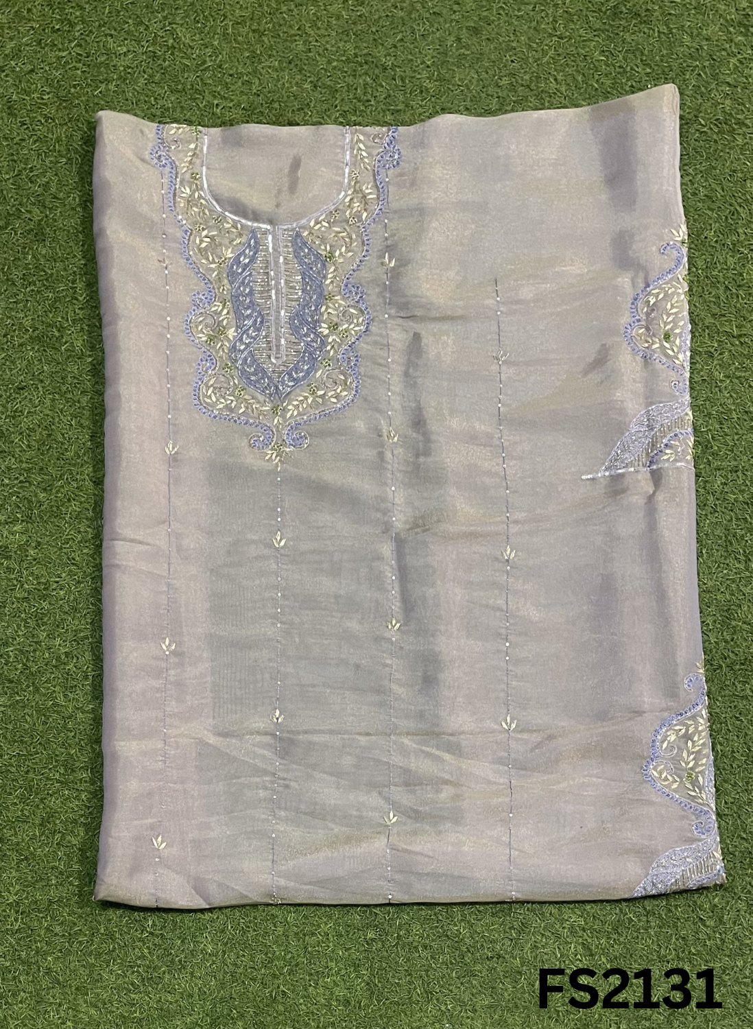 FS2131 | PISTA | Shimmer Suit | Party Wear | Wedding | Jaggo | Ring Ceremony | Festival |