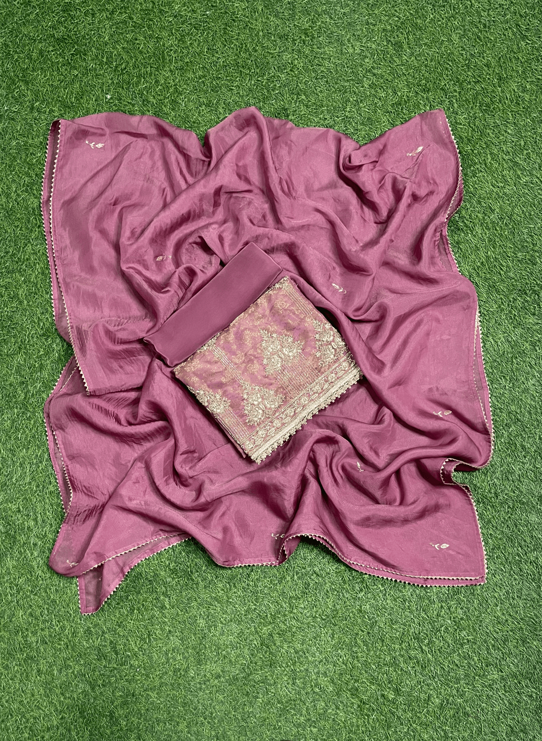 FS731 | Shimmer Suit | Party Wear | Wedding | Jaggo | Ring Ceremony | Festival| F9FAAA