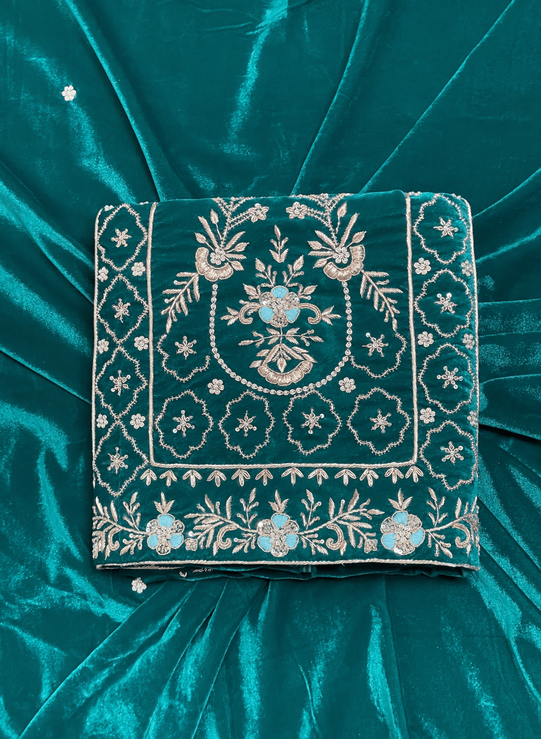Velvet suite | Pure velvet | Wedding | Party Wear | Jaggo | Ring Ceremony | Festival | Allover|