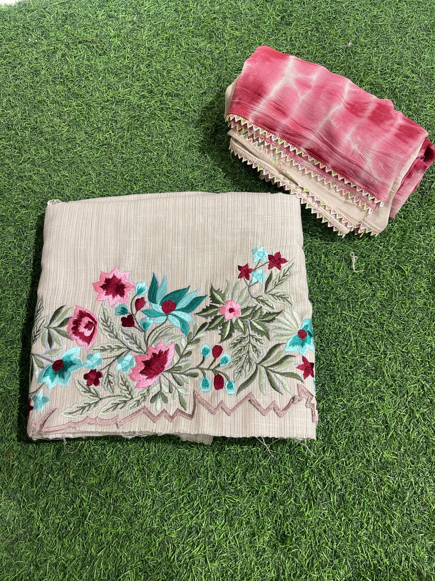 FS2645 | OFF WHITE | Cotton Suit | Casual wear | Summer Suits | Regular wear