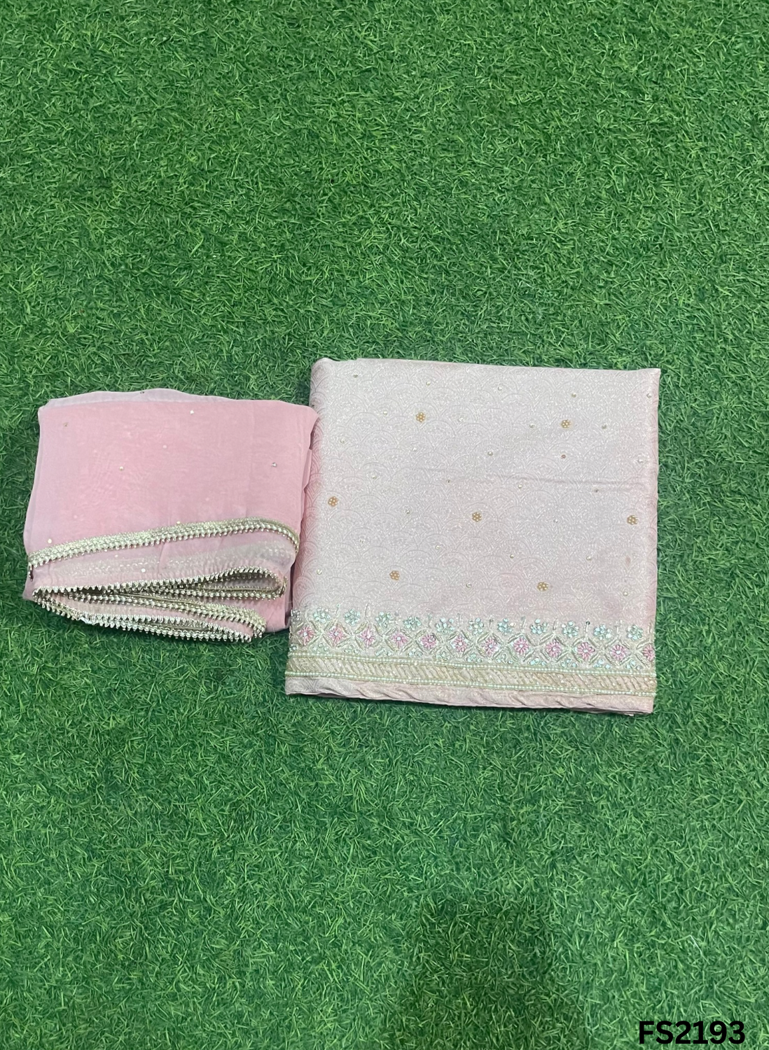 FS2193 | | Banarasi Silk Suit| Party Wear | Wedding | Jaggo | Ring Ceremony | Festival