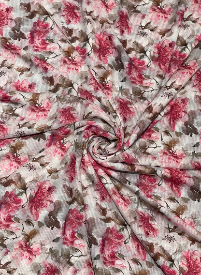 Check Print | Georgette Suit | Party Wear | Wedding | Jaggo | Ring Ceremony | Festival | FS529