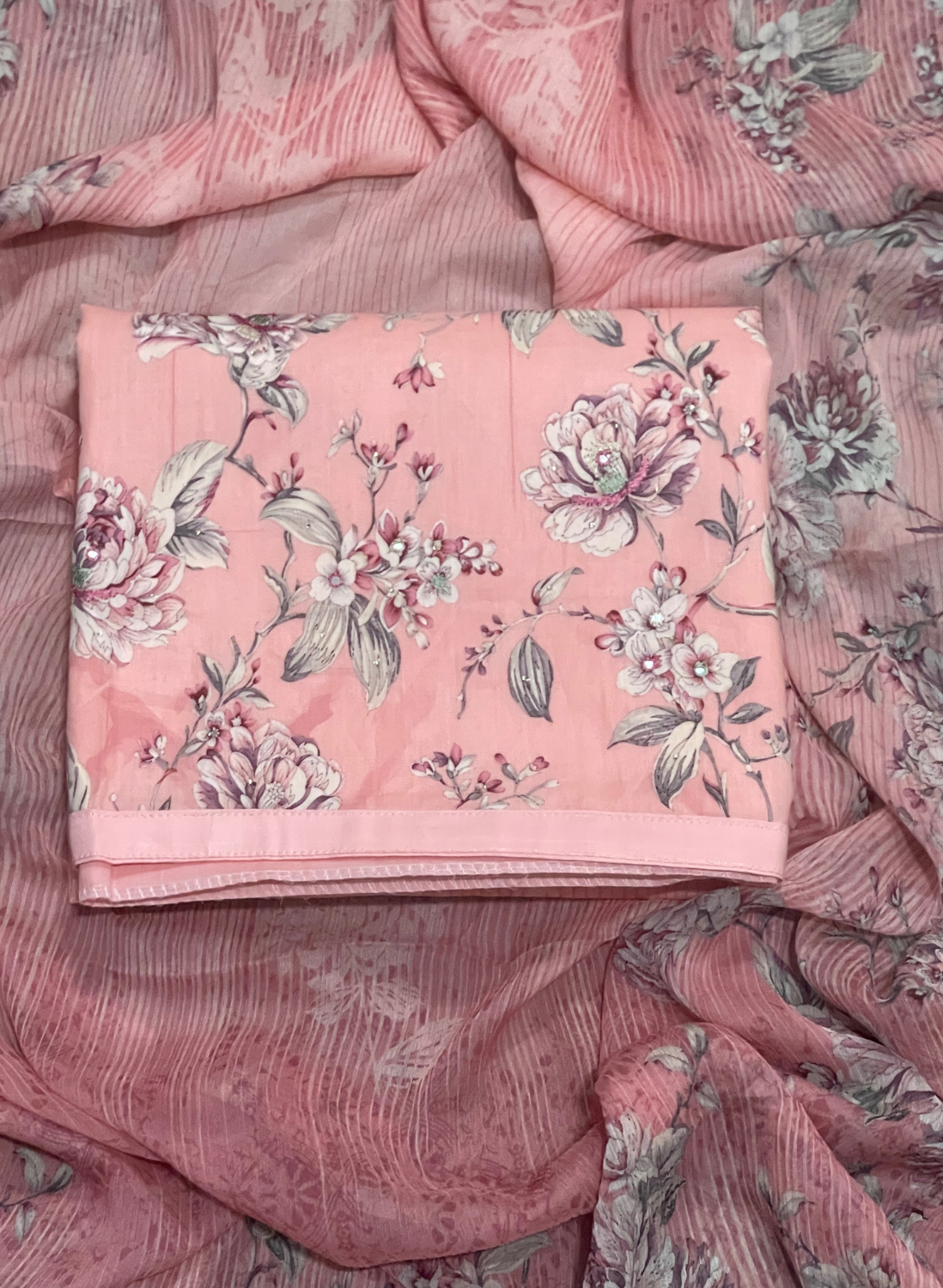 Baby Pink | Cotton Suit | Casual wear | Summer Suits | Regular | FS441