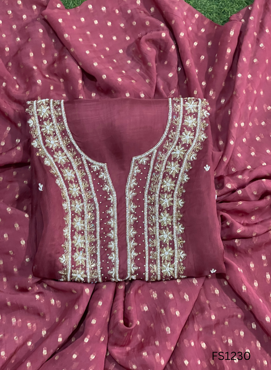 FS1230  | Onion | Burberry Suit | Party Wear | Wedding | Jaggo | Ring Ceremony | Festival
