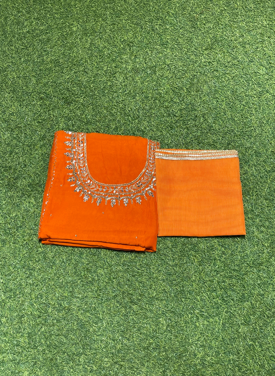 Organza Suit| Party Wear | Wedding | Jaggo | Ring Ceremony | Festival | FS648