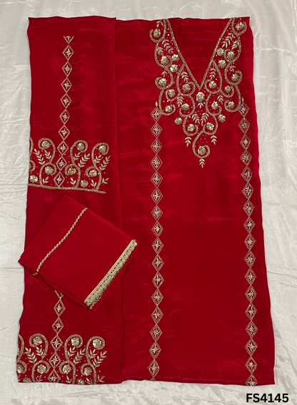FS4145 | Silk Suit | Party Wear | Ring Ceremony | Festival Suit |