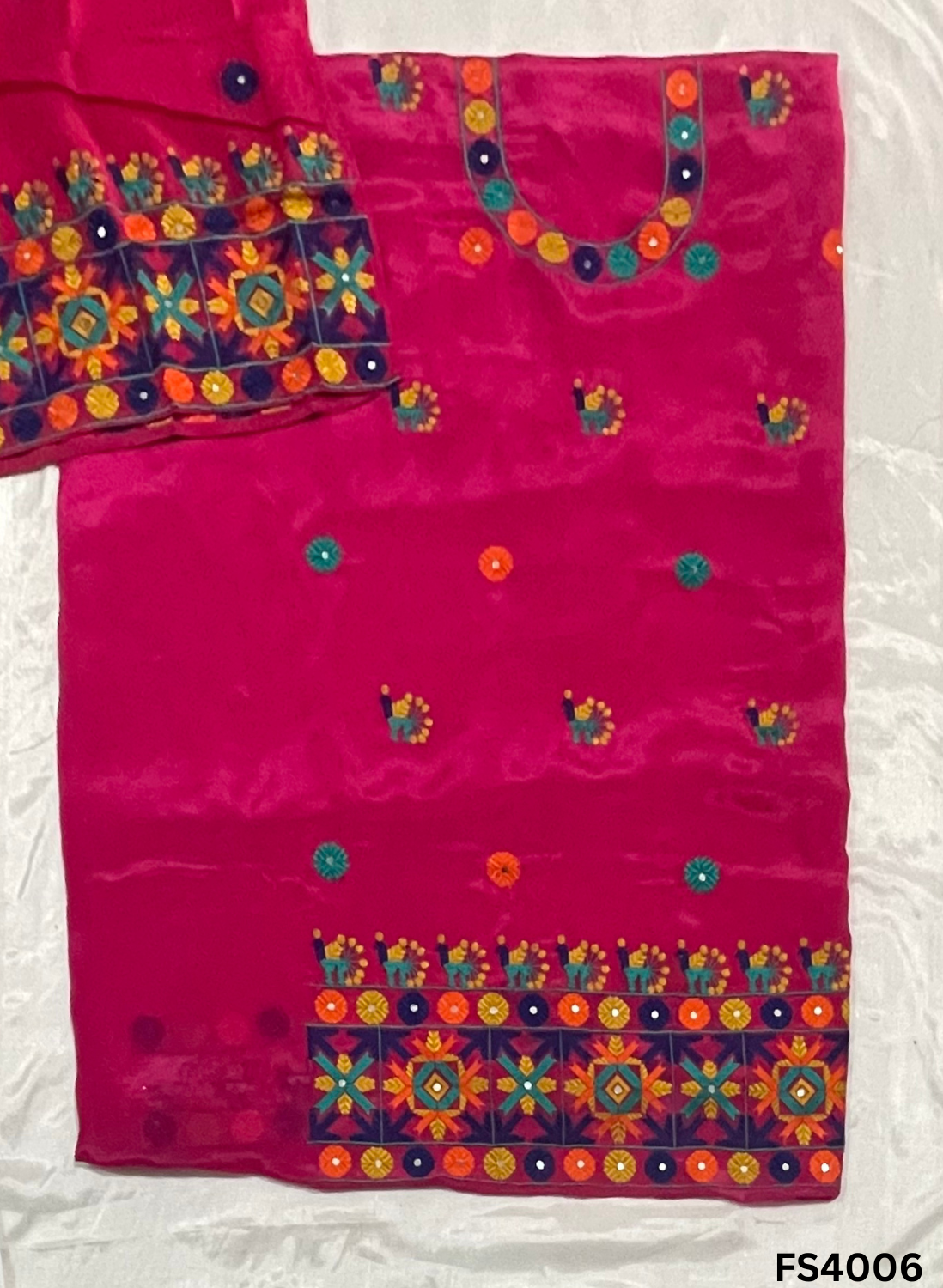 FS4006 | Crepe  | Party Wear | Wedding | Jaggo | Festival |