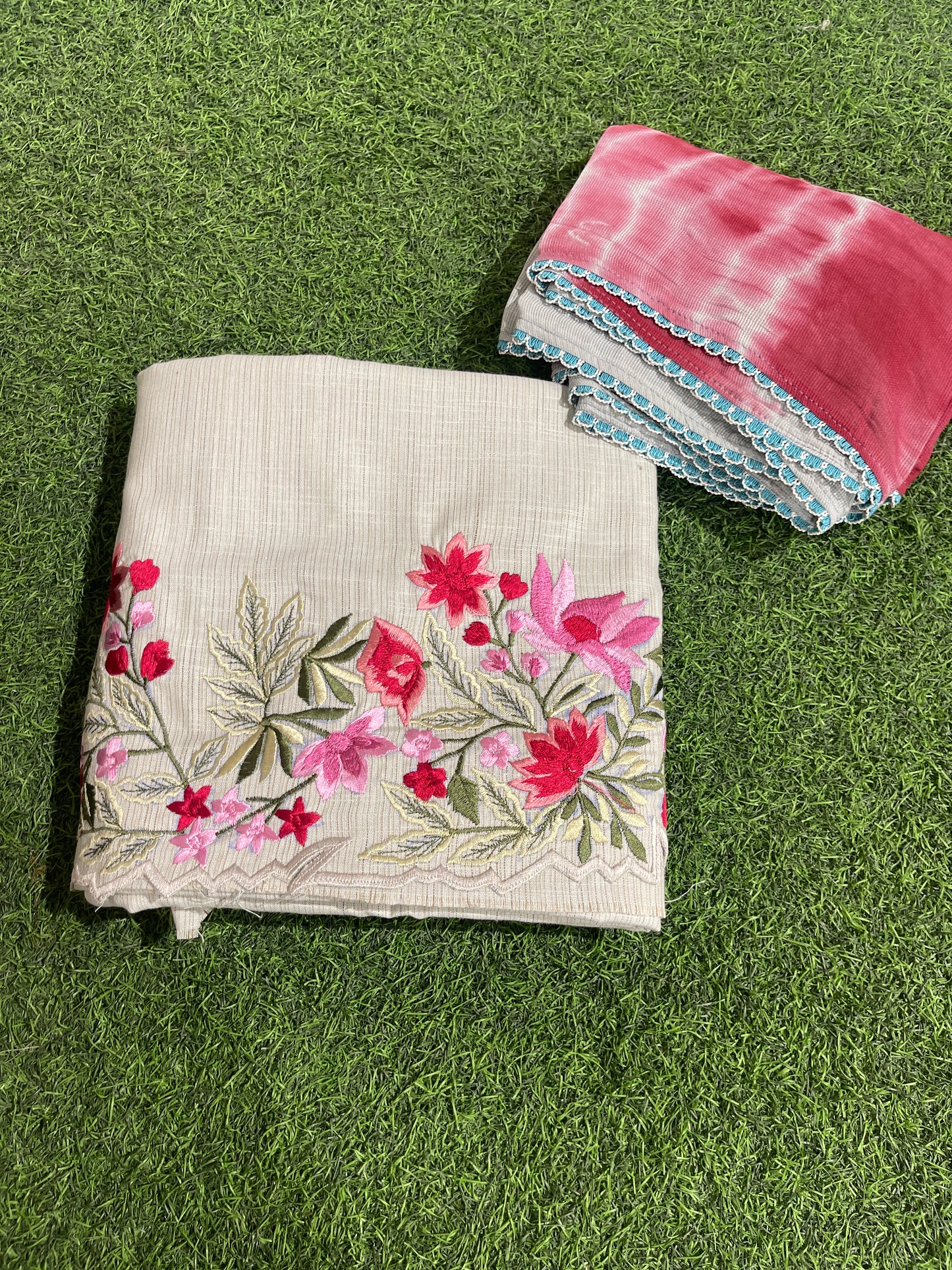 FS2645 | OFF WHITE | Cotton Suit | Casual wear | Summer Suits | Regular wear