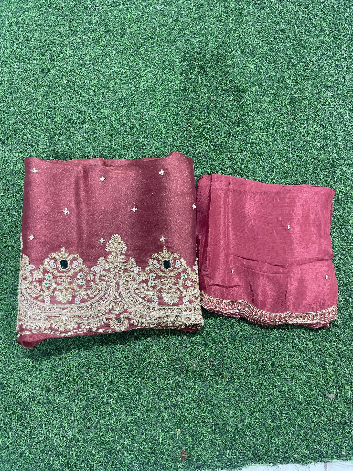 FS2484 | Pink | Shimmer Suit | Party Wear | Wedding | Jaggo | Ring Ceremony | Festival