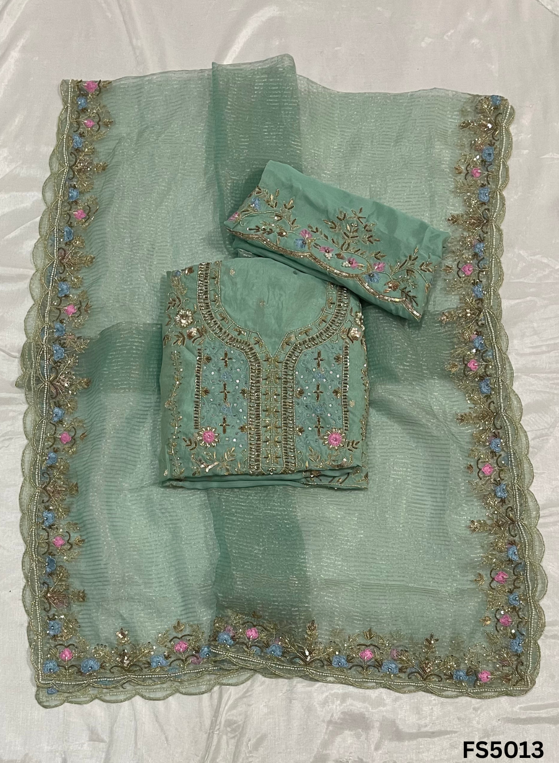 FS5013 | Banarsi Silk Suit | Wedding | Party Wear | Ring Ceremony | Festival Suit |