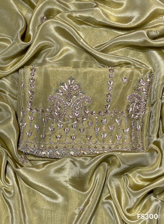 FS300 | Pista | Shimmer Suit | Party Wear | Wedding | Jaggo | Ring Ceremony | Festival | Allover suits | F9HFAA