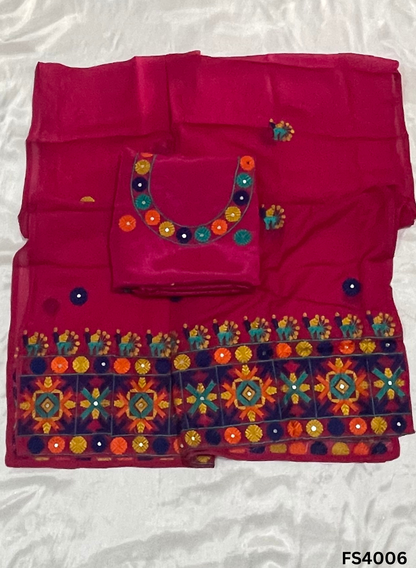 FS4006 | Crepe  | Party Wear | Wedding | Jaggo | Festival |
