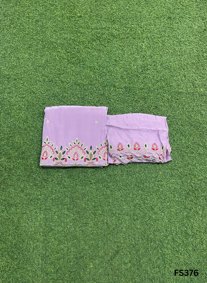 FS376 | Cream | Shimmer Suit | Party Wear | Wedding | Jaggo | Ring Ceremony | Festival | Allover suits