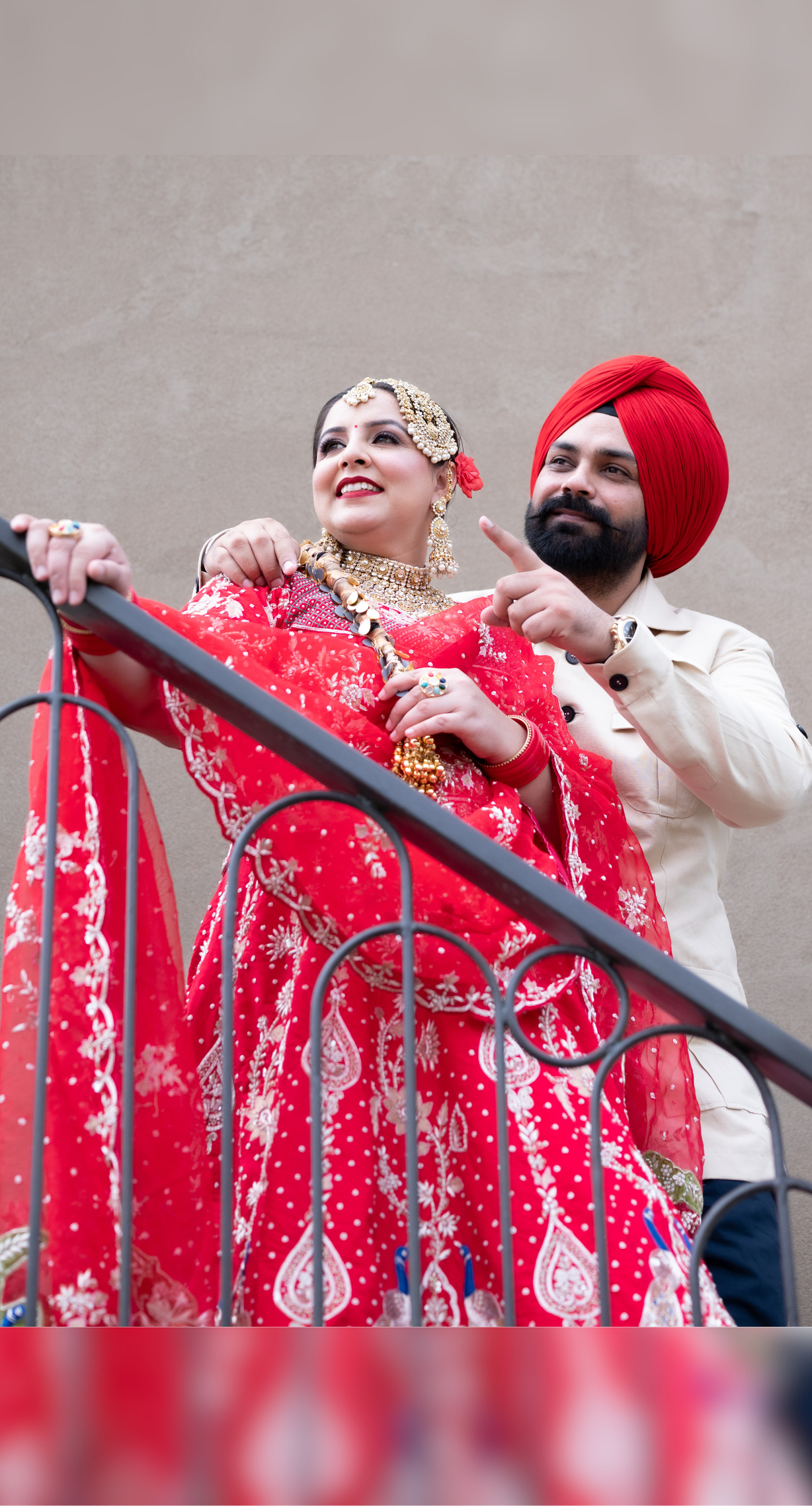 FL107 | Royal Red | Bridal Lehenga |  Raw Silk | Hand Embroidery |  Wedding Day | Designer Bridal Lehenga