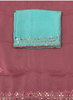 Sky blue and baby pink Organza Suit | Wedding | Party Wear | Jaggo &nbsp;| Festival | Casual Wear |