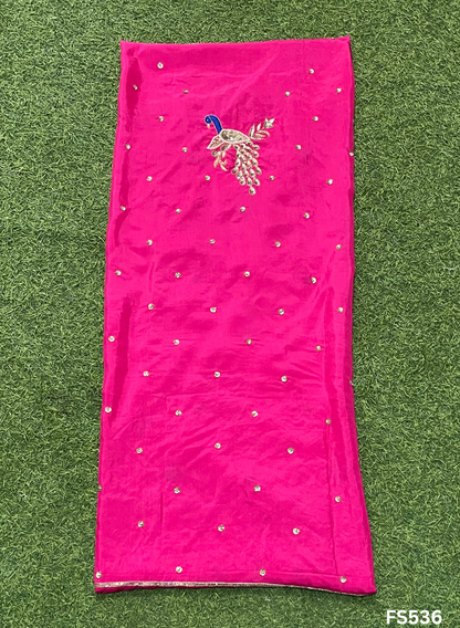 FS536 | Hot pink | Silk Suit | Wedding | Party Wear | Ring Ceremony | Festival Suit