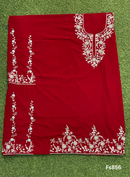 FS856 | Velvet suit | Pure velvet | Wedding | Party Wear | Jaggo | Ring Ceremony | Festival
