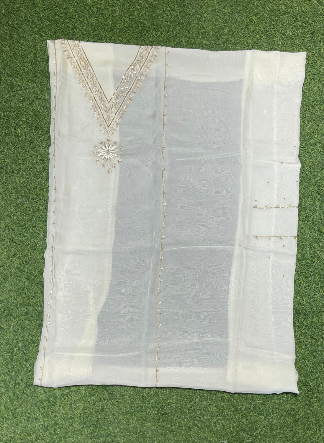 Organza Suit| Party Wear | Wedding | Jaggo | Ring Ceremony | Festival | FS628