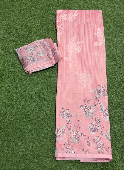 Baby Pink | Cotton Suit | Casual wear | Summer Suits | Regular | FS441