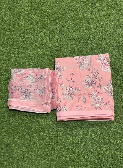 Baby Pink | Cotton Suit | Casual wear | Summer Suits | Regular | FS441