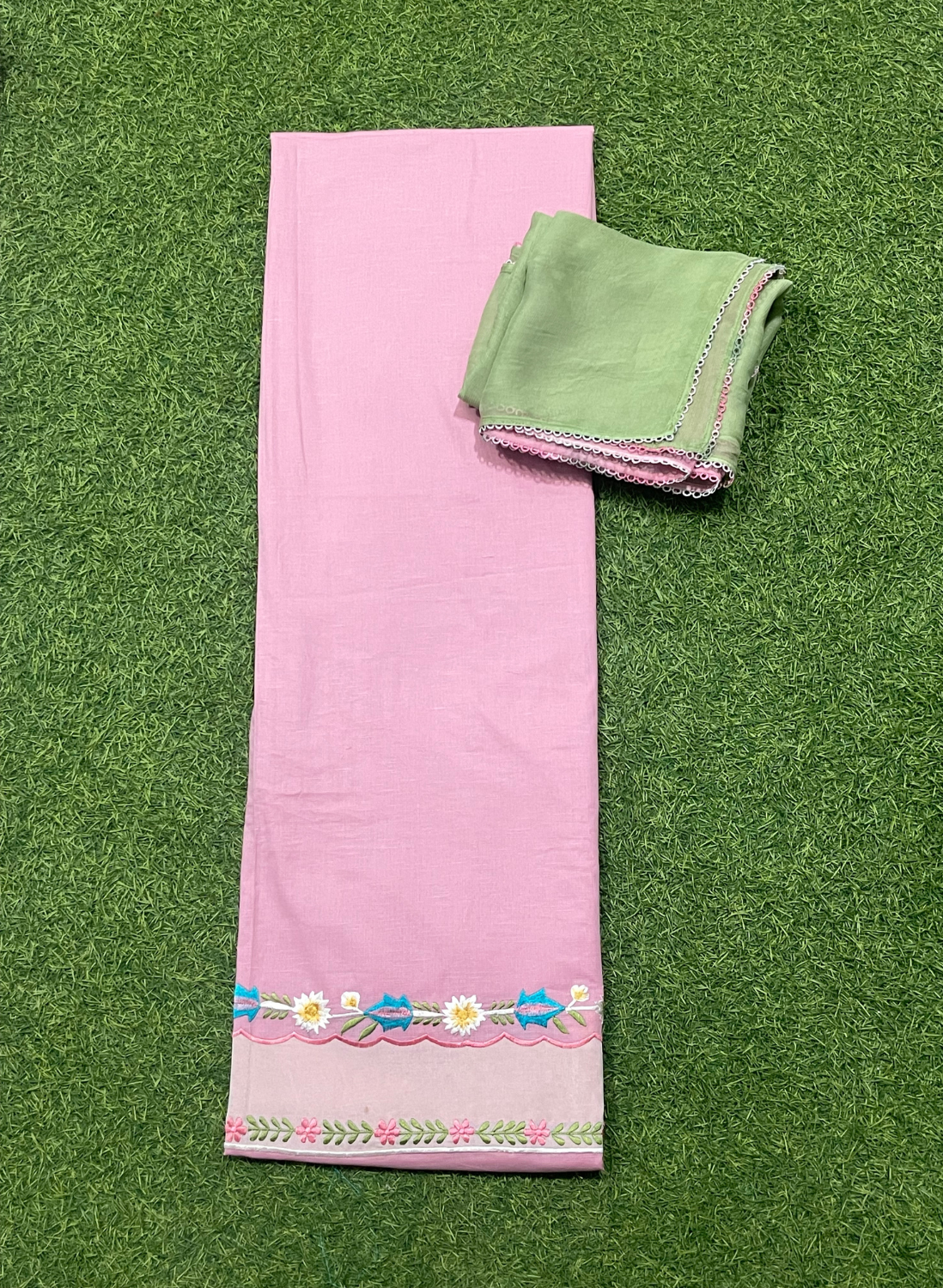 FS754  |Baby-Pink | Cotton Suit | Party Wear | Wedding | Jaggo | Ring Ceremony | Festival| Regular wear |