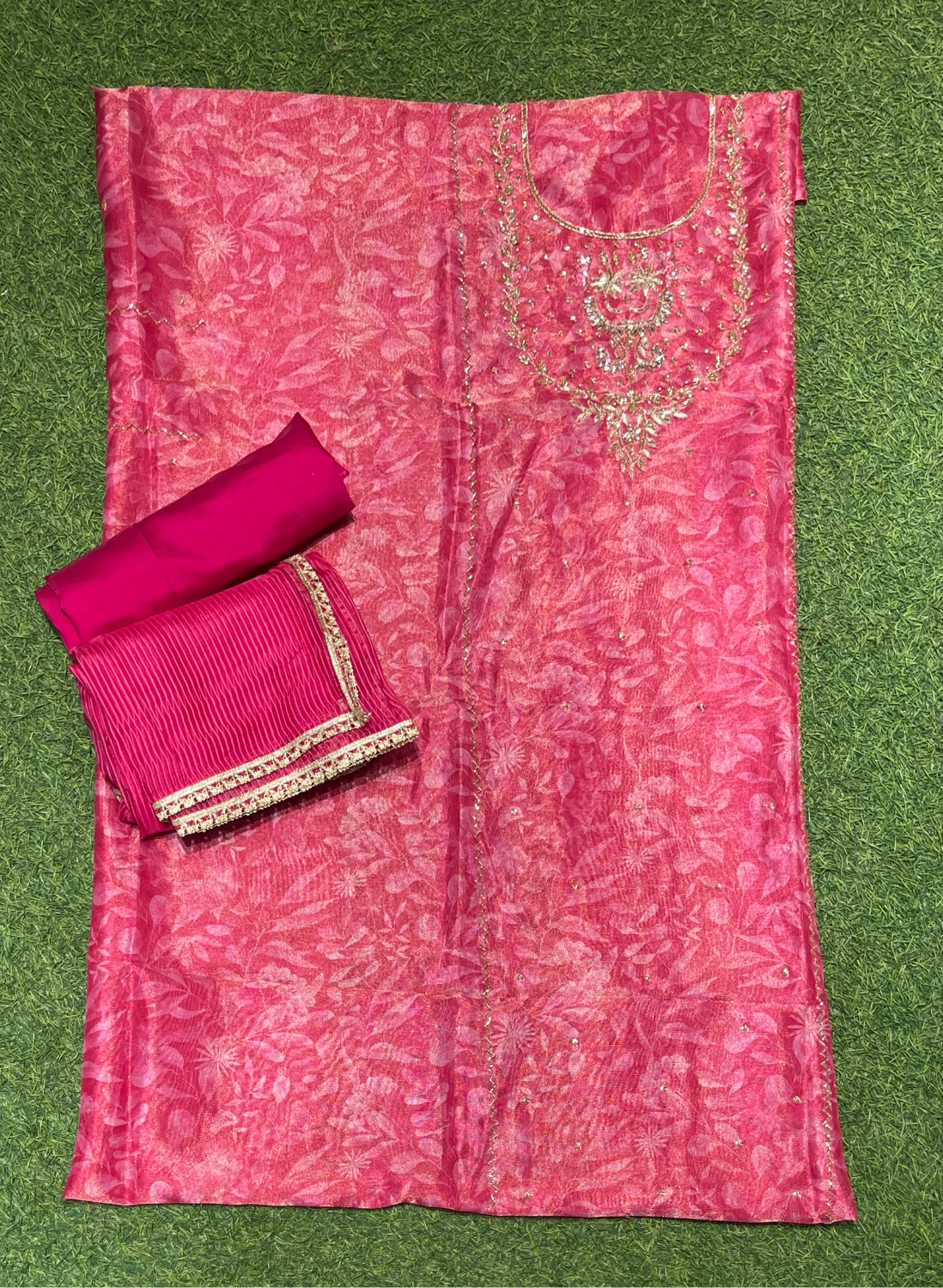 Shimmer Suit | Party Wear | Wedding | Jaggo | Ring Ceremony | Festival | FS634