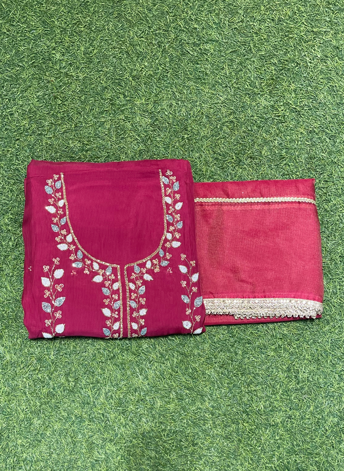 Organza Suit| Party Wear | Wedding | Jaggo | Ring Ceremony | Festival | FS606