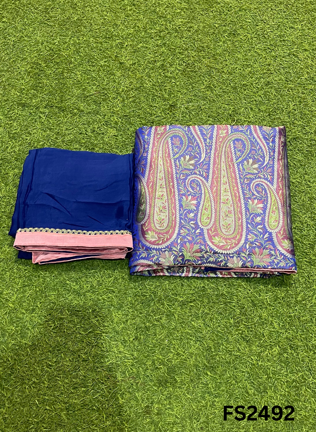 FS2492 | Black | Brocade Suit | Party Wear | Wedding | Ring Ceremony | Festival | Bridal